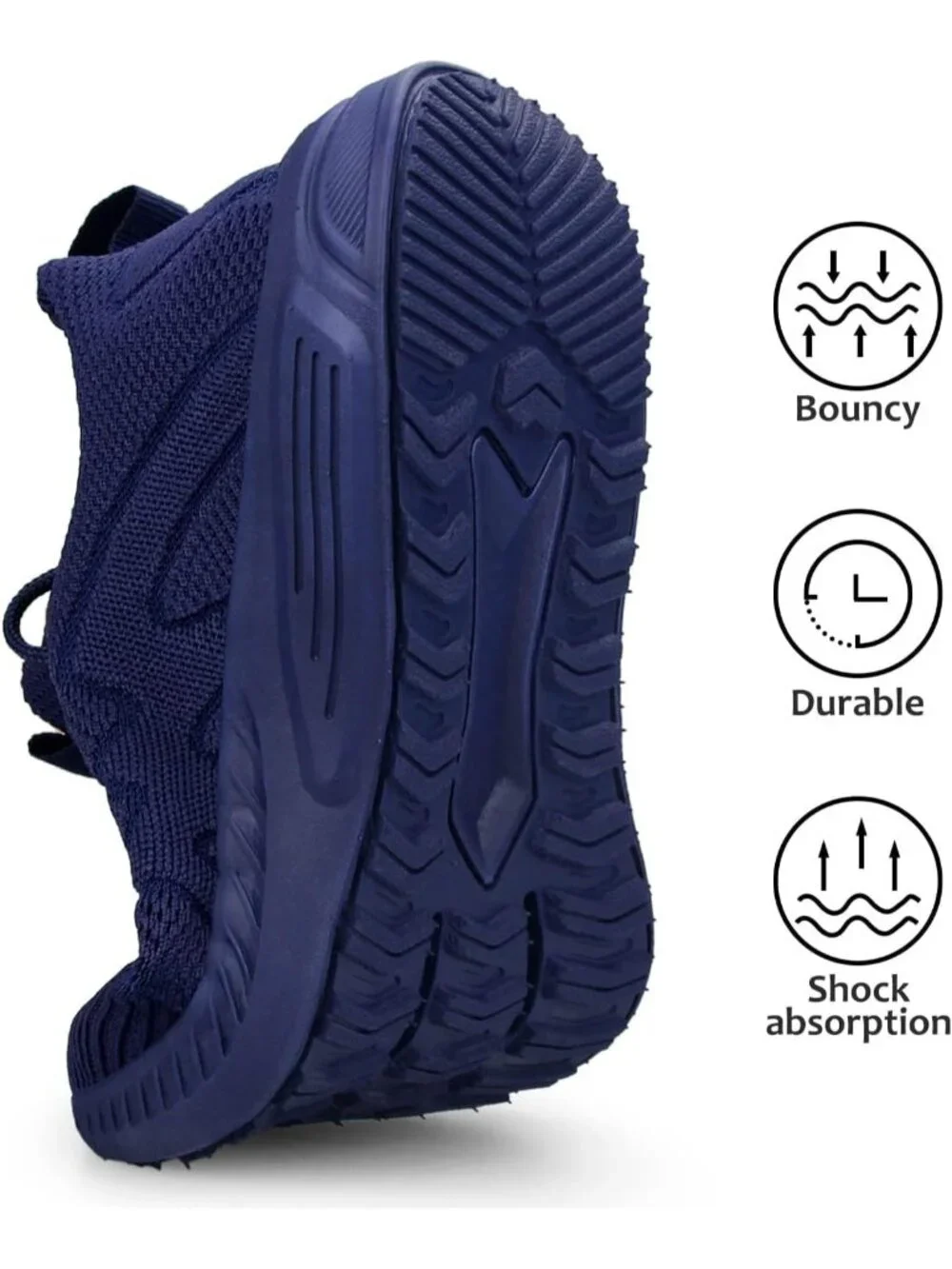 🆕Women's Dark Blue Running Shoes Non Slip Gym Tennis Walking Workout Sneakers